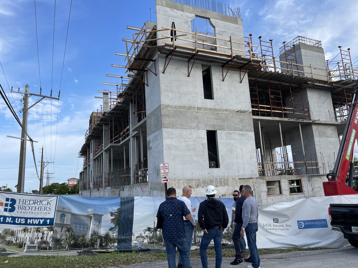 SpinaOrourke's tweet photo. We stopped by the Mastroianni Family Office in Tequesta for a walk-through with our clients. A site visit is just one of the many ways we work to ensure client satisfaction! 👷‍♂️🚧🦺
-
#architecturefirm #sitevisit #clientsatisfaction  #interiordesign #tequestafl #palmbeachcounty https://t.co/csZmq6DbWA