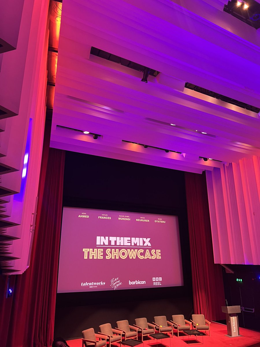 Back at the <a href="/BarbicanCentre/">Barbican Centre</a> for a showcase of emerging Black talent 👌🏾❤️
#inthemix