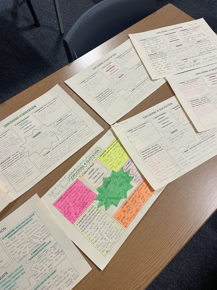 AlfordEnglish's tweet photo. Exploding a quotation worked well for Higher revision today on #MenShouldWeep #ScottishSetText #WorkHard https://t.co/iTGmNctUHp