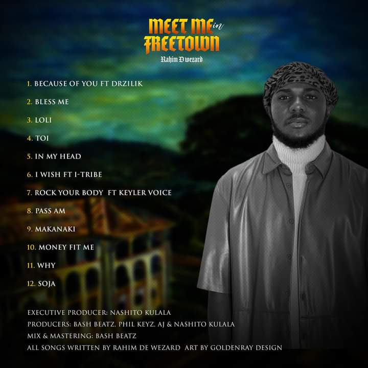 tvmusicsl's tweet photo. Afro pop sensation @rahim_dewezard release his album title "MEET ME IN FREETOWN." https://t.co/jBM0fVZ9zO
#NewMusic #outnow 
#hejenahentertainment #rara
#mamusicsl #tvmusicsl https://t.co/Nz6FpJtmQl