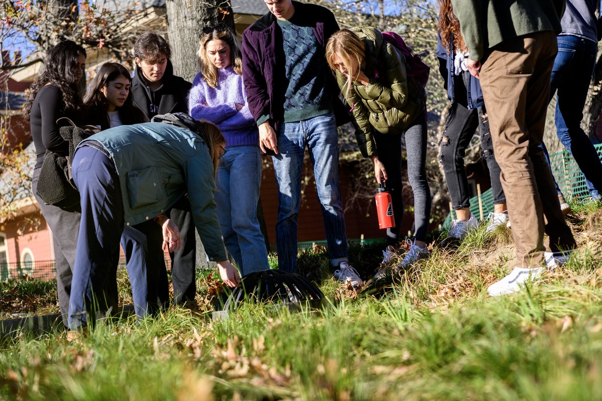 OffshootsINC's tweet photo. Kate Kennen took her class to Northeastern's Henderson boathouse to showcase phytoremediation in action! 🚣‍♂️💧

To learn more about the bioretention basin and other stormwater infrastructure at the boathouse, check out the article: https://t.co/ANID8trJSw https://t.co/MWhnwJYvn7