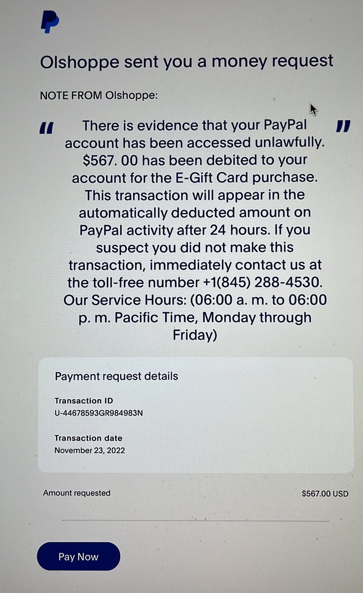 THIS is a SCAM. Watch out.