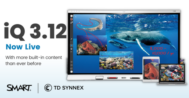 SMART displays with iQ include activities to increase engagement with a few clicks - no subscription required. With iQ 3.12 users will have more ways to involve students with 9 new activities using the Shout It Out tool, assessments, and polls. Learn more: ms.spr.ly/6013dFPol