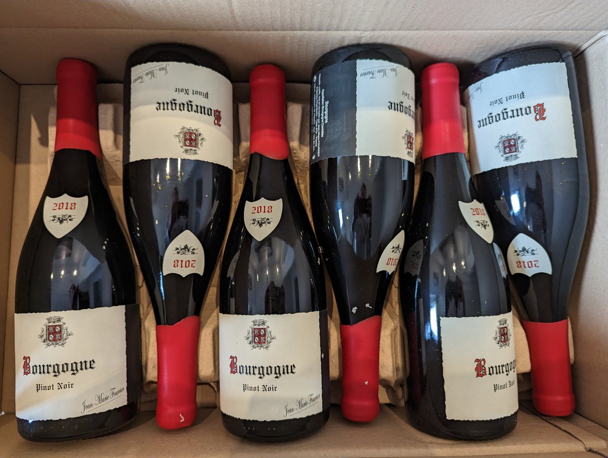 Rather a lot of really quite nice Burgundy arrived today. I was particularly delighted to find a case of 2011 Fourrier Gevrey Chambertin: the vintage which first made me fall in love with that producer's beautiful, ethereal wines.