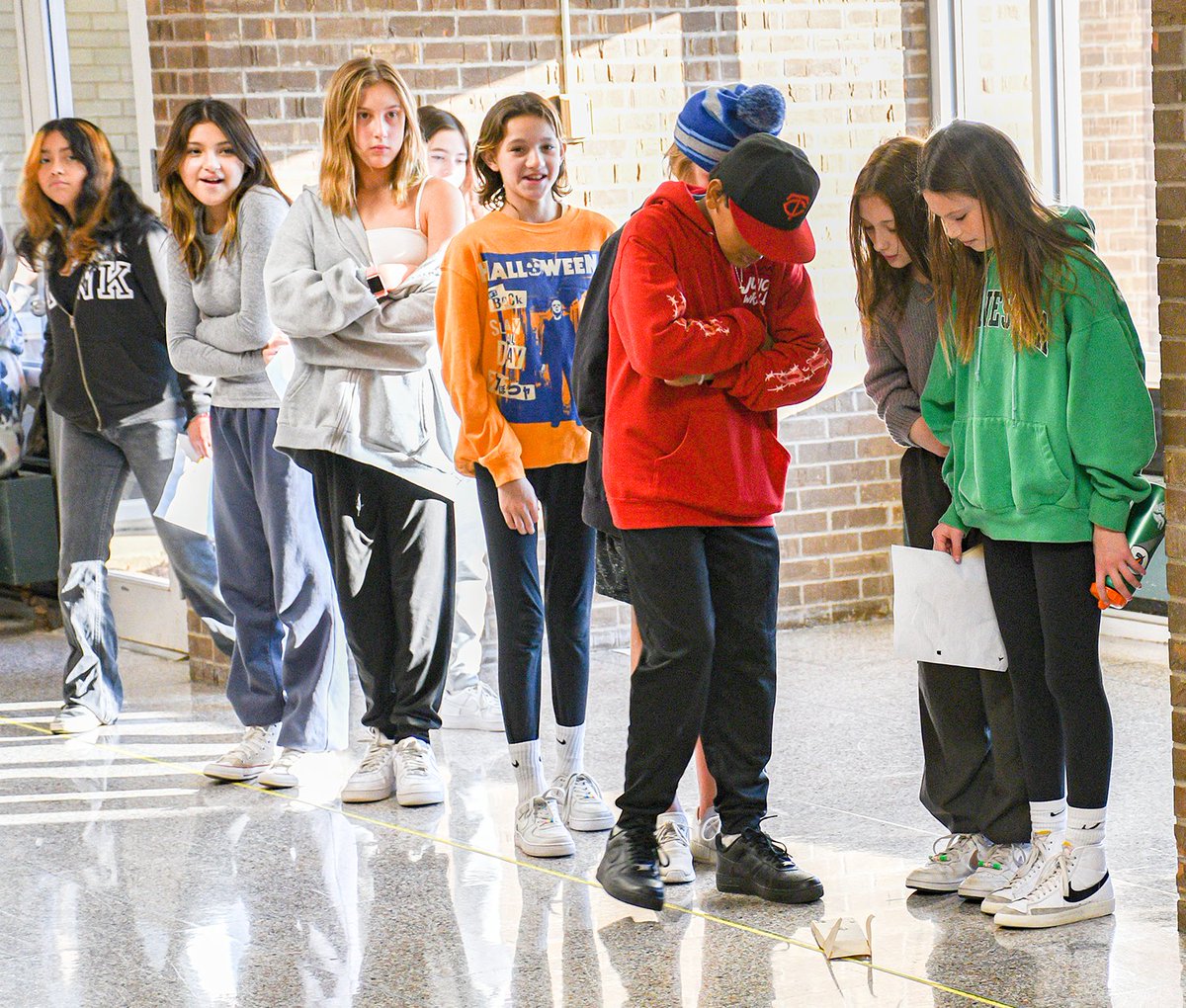 bps271's tweet photo. Mr. Bunkert’s class at @OGMSchool worked on a Skimmer project, where students used precise measuring skills using the metric or customary system.

Students selected a less familiar system &amp; crafted skimmers for launch to measure accurately - a vital skill for STEM pros. #CSinBPS https://t.co/80AV4Uzh5T