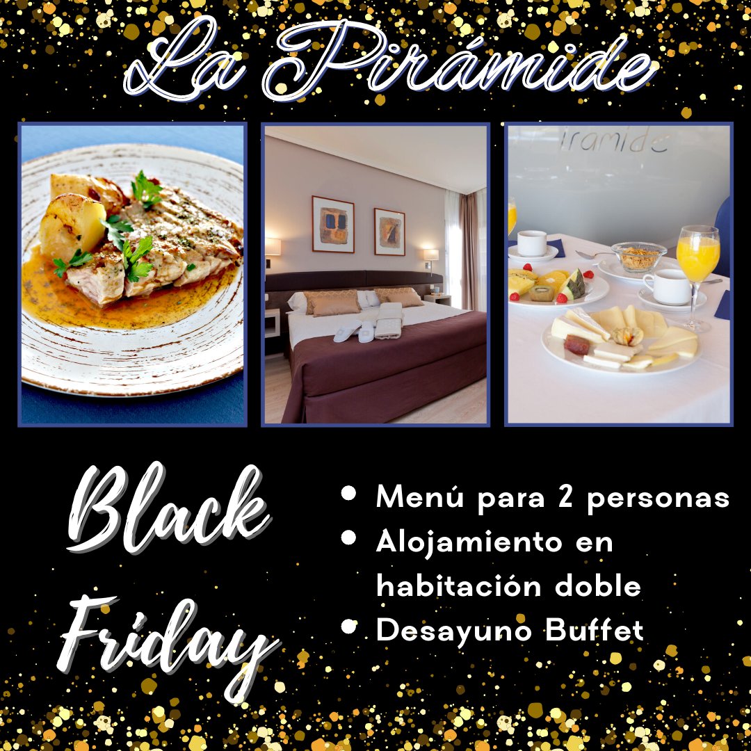 HVILLAMADRID's tweet photo. Compra tu tarjeta regalo con la promoción especial "Habitación doble ➡️ desayuno ➡️ cena en restaurante La Pirámide. Hasta el 5 de diciembre . Pack 2 personas
https://t.co/Rm9PM4PXdM https://t.co/vIyqn4Y2w2