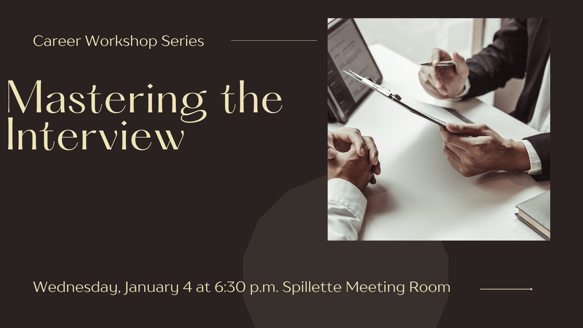 New Year, new job? Prepare for both in-person &amp; virtual interviews &amp; how to answer the most challenging interview questions. Learn what to bring and how to dress for an interview. Presented by OhioMeansJobs Summit County @ the Barberton Public Library on Jan 4 at 6:30 p.m.