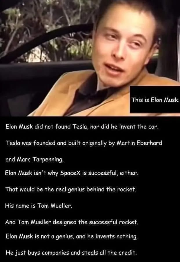 ELON MUSK IS A FAKE LOSER HEIS NO GENIUS ANYONE SPENDING 44 BILLION TO WRECK TWITTER IS NOT A GOOD BUSINESSMAN EXPECT TWITTER TO GO BANKRUPT THANKS TO BIG ASSHOLE ELON MUSK LOSER