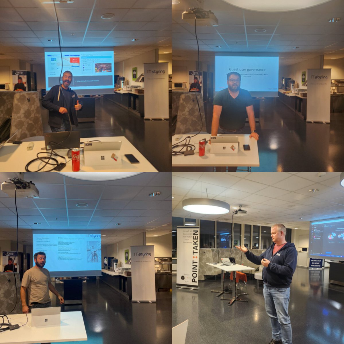 Geeks assemble!
<a href="/JulianRasmussen/">Julian Rasmussen | MVP</a> <a href="/vaerpn/">Thorbjørn Værp [MVP]</a> <a href="/PerTorben/">Per-Torben Sørensen</a> #o365uga