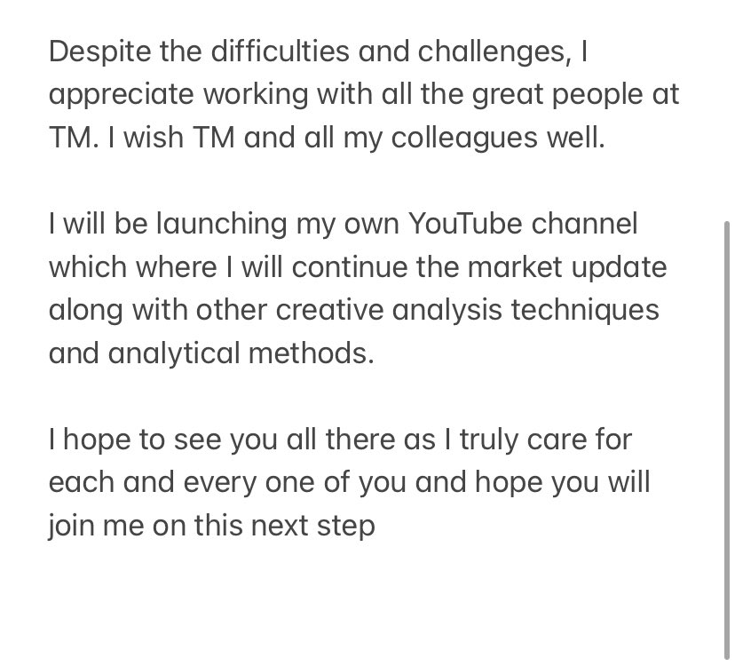 I have an announcement to share with all of you, I have left <a href="/tokenmetricsinc/">Token Metrics</a>   I know this is a shock but please read below for why. I look forward to seeing you on my own channel and am proud to join the <a href="/0xGoldRetriever/">Gold Retriever</a> team as their independent Director of Research