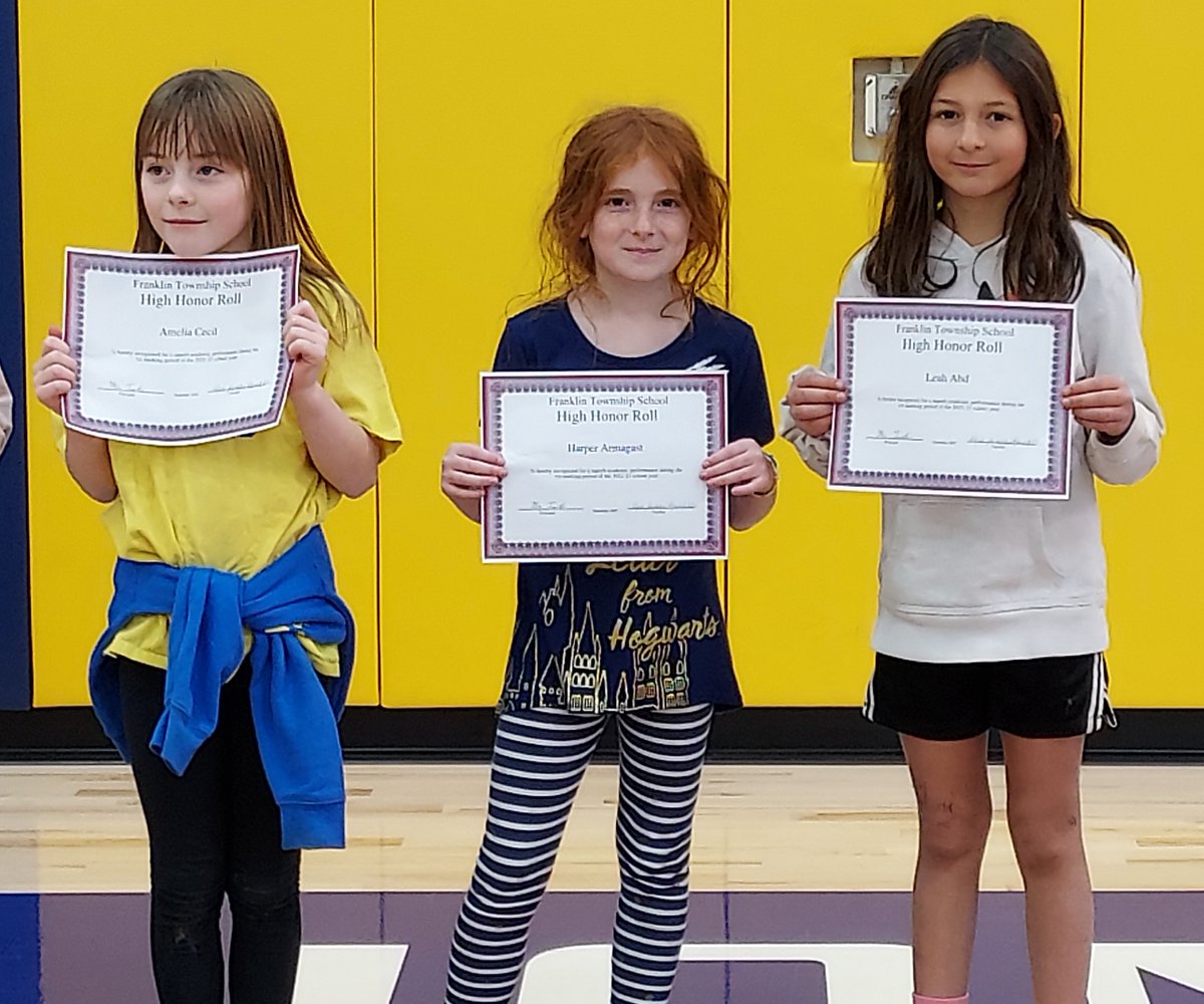 On Tuesday, FTS held its first marking period Awards Assembly which honored the academic achievements of our students in grades 3-8.  Congratulations to all of our students who were recognized.