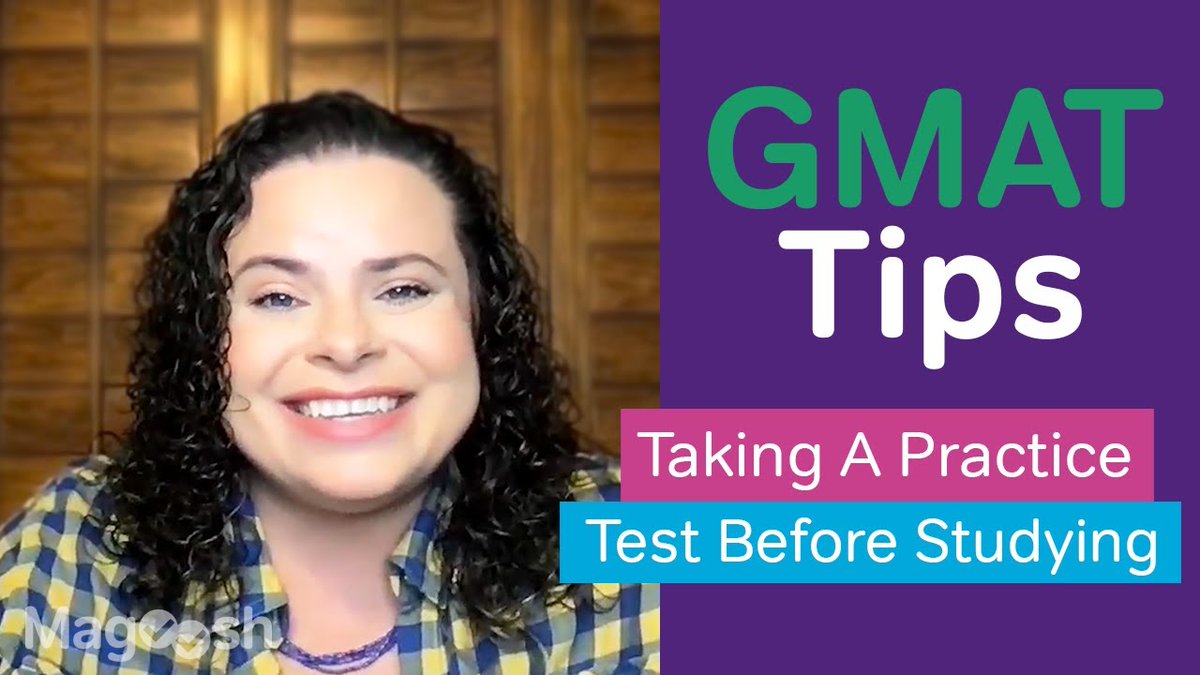 Preparing to study for the GMAT? Have you taken a practice test yet? Our #GMAT expert, Melody, explains what taking a practice test before studying can do for you! 
bit.ly/3M3cpQg