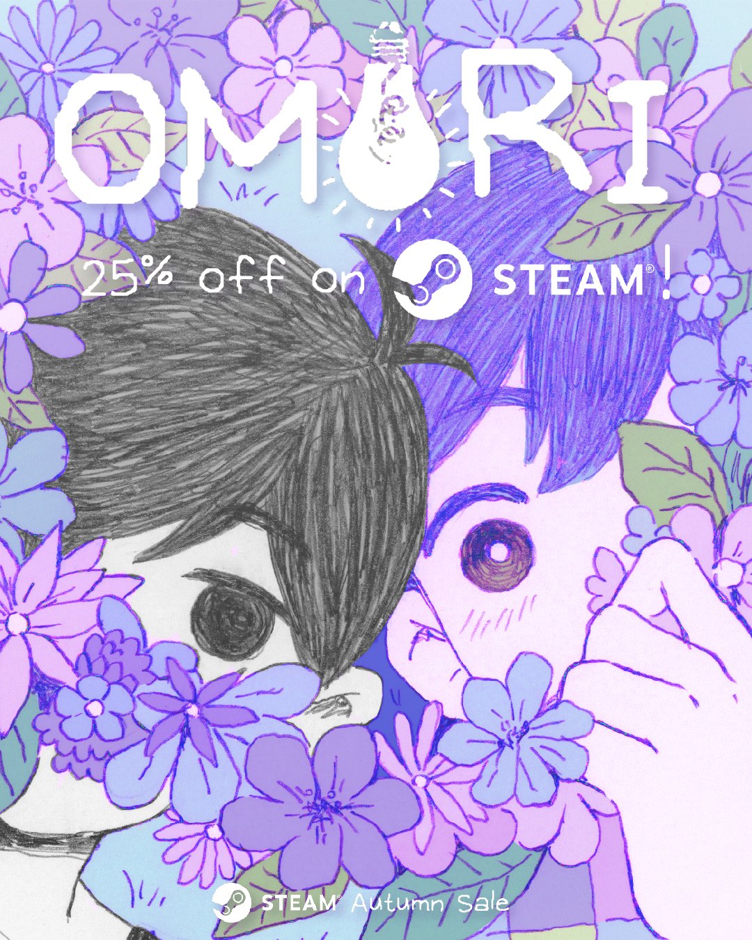 OMORI on X: OMORI is 25% off as part of steam's halloween sale from now  until 11/1! (  / X
