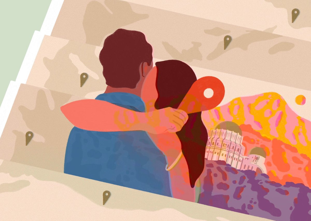 namratavansadia's tweet photo. Illustration for @latimes, L.A. Affairs section.
Mom said, ‘When love calls, go.’ So I traveled 7,260 miles for a first date
Thank you AD: Jan Molen https://t.co/CP8hfpant8