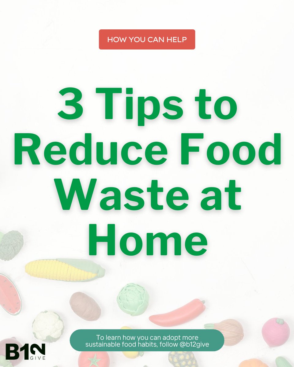 B12Give's tweet photo. Today is our first #WasteLessWednesday! Every week you can look forward to quick knowledge on ways to waste less!
🤔QOTD: Which of these food-saving tips do you already do?
#foodwaste #savingfood #reducewaste #circularfoodeconomy #surplusfood #foodinsecurity https://t.co/2AwDTmre0z