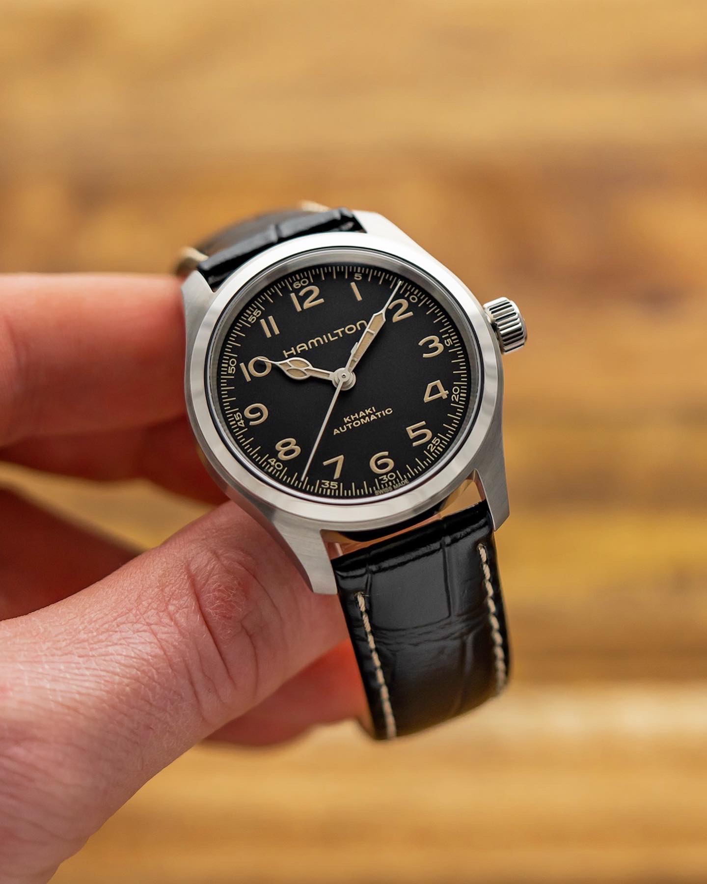 Hamilton khaki field store mechanical small wrist
