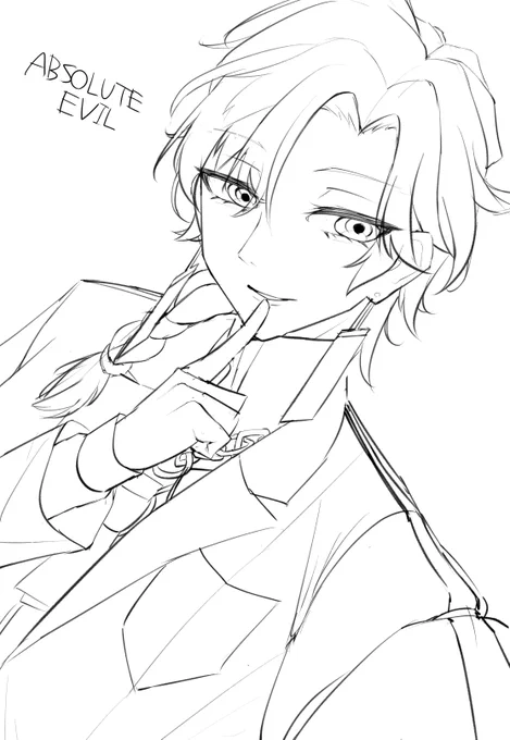 初めて男描いた 