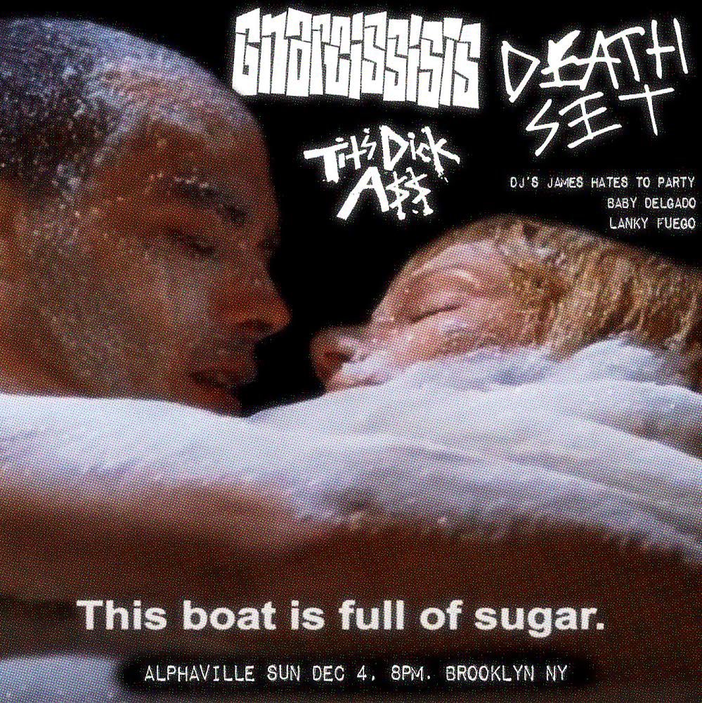 BROOKLYN DEC 4th ALPHAVILLE WITH GNARCISSISTS AND TITS DICK ASS. LETS GET RIOTOUS!! Tix avail here link.dice.fm/U9a25e32df98