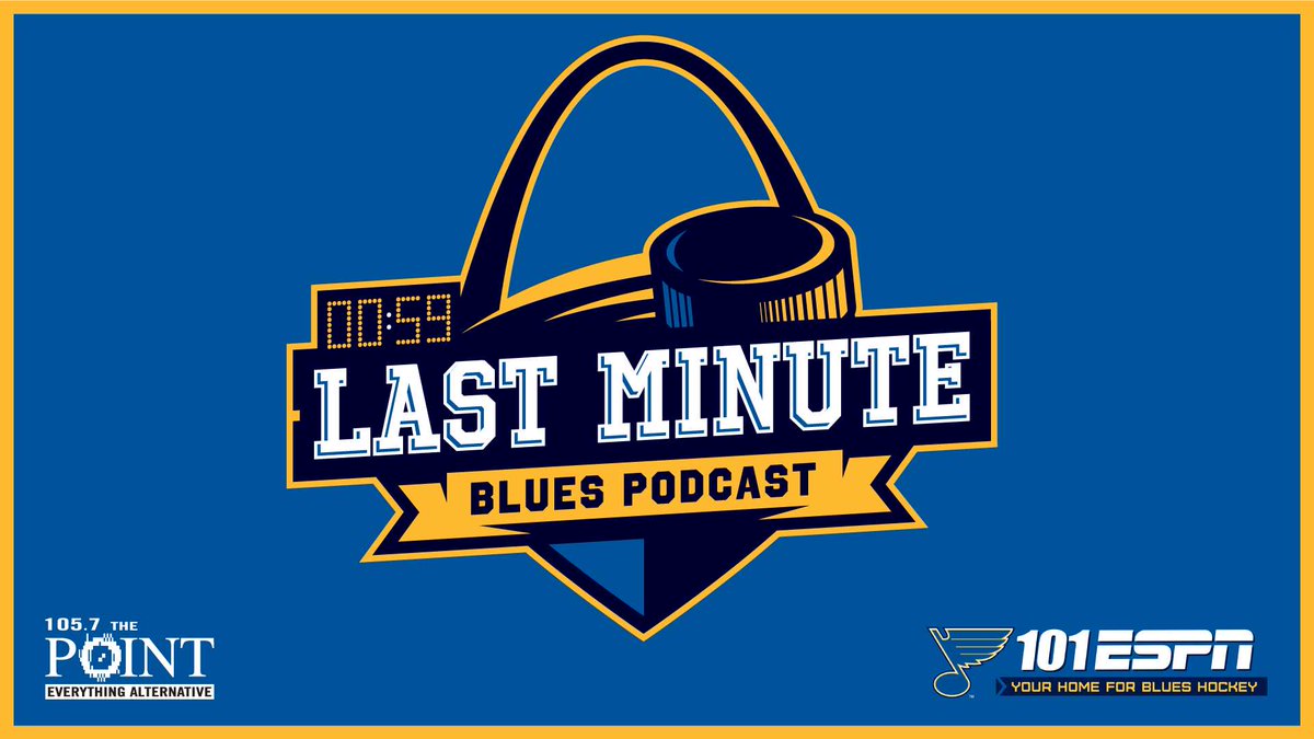 Get set for tonight's #stlblues game against #LetsGoBuffalo with a new episode of the Last Minute Blues Podcast with <a href="/JamieRivers08/">Jamie Rivers</a>, @fandango1057 and special guest <a href="/AnthonyStalter/">Anthony Stalter</a>!

<a href="/blues_last/">Last Minute Blues Podcast</a> presented by <a href="/together_cu/">Together Credit Union</a>!

Tune in now: live.101espn.com/listen/