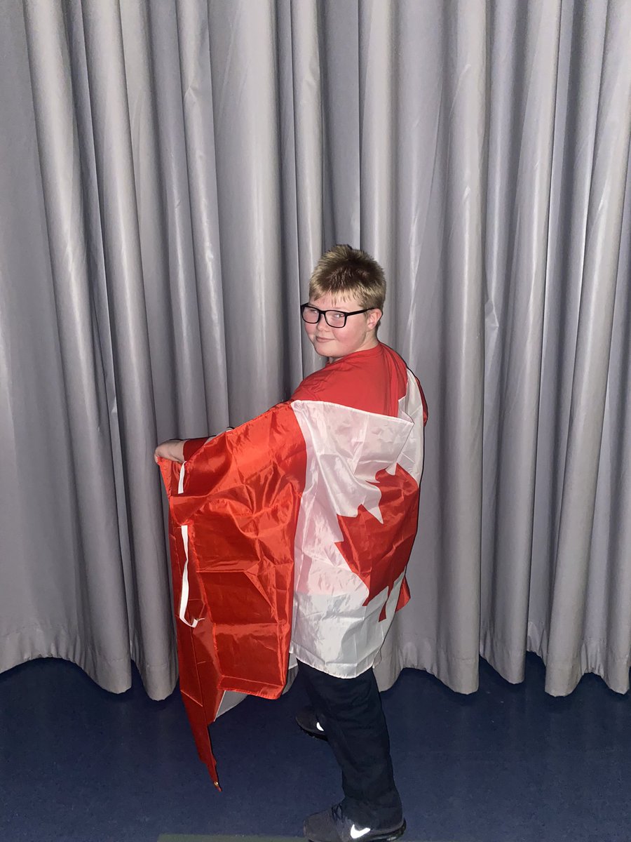 misslagrotteria's tweet photo. Go Canada Go!!! 🇨🇦 @HWCDSB #STJPII https://t.co/TsCkEpXp95