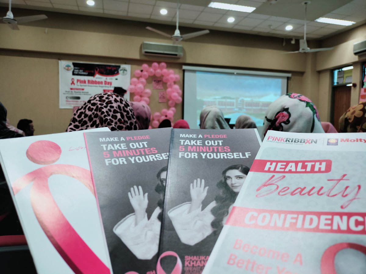 suleman932's tweet photo. Students from different departments join the event. It was great to attend the session and learn many new things. Breast cancer is consider a taboo, shame and stereotypes which needs to be break.
#breastcancerawareness #SKCMT #breastfeeding #IPledgeToCheck #PinkForWoman #UoM https://t.co/0qqvXk91Jp