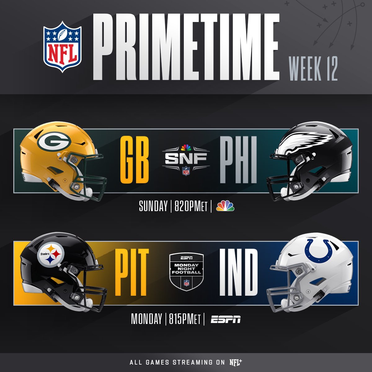 More primetime football is on its way soon 🙌