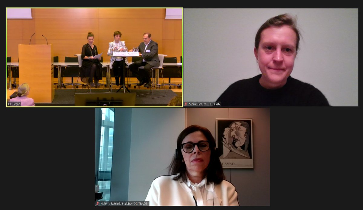 👉1 200 jobs in Luxembourg 🇱🇺 are supported by EU exports to #Canada 

Thank you <a href="/ccluxembourg/">Chambre de Commerce du Luxembourg</a> for this event on #CETA  🇨🇦

EUCCAN was delighted to participate and looks forward to working with Luxembourg business to deepen the trade and economic relations between the 🇪🇺 and 🇨🇦 !