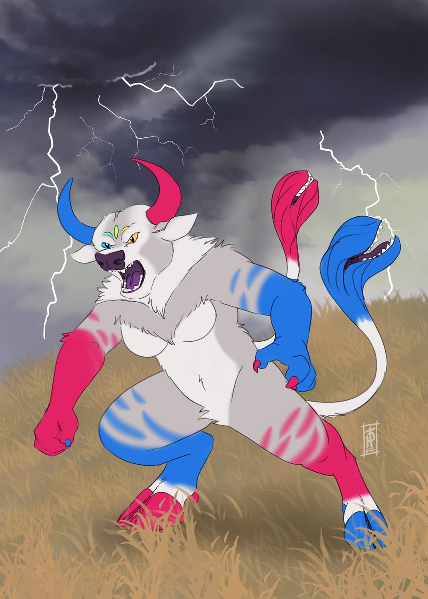 PalehornTea's tweet photo. Beastly Moovember Duplicate for @Ashgar225! https://t.co/VIP1uq6POm