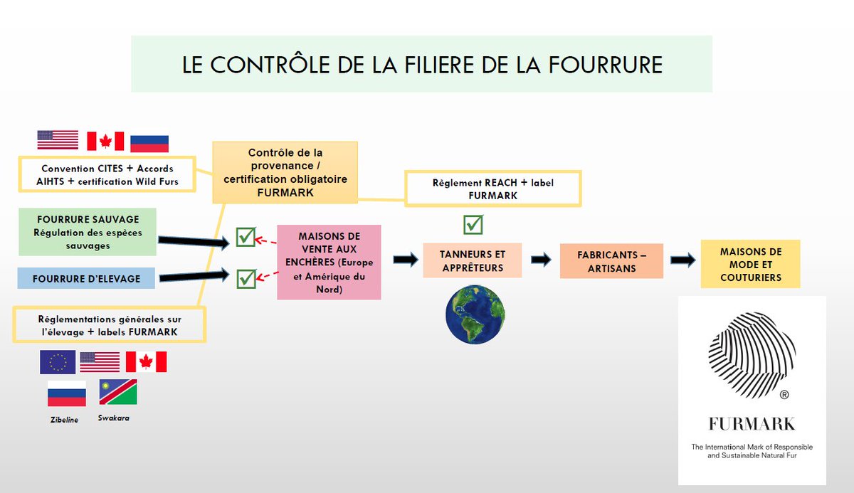 FourrureFr's tweet photo. (10) Pour couronner le tout, jamais une filière n'a été aussi contrôlée et tracée. 

📝De A à Z, les pièces sont suivies et les certifications vérifiées : production, classement, tannage, fabrication, vente. 

🏷️Tout cela sous 1 label mondial FURMARK⏩https://t.co/JVfCNDYFF3 https://t.co/pNuUIeh7zv