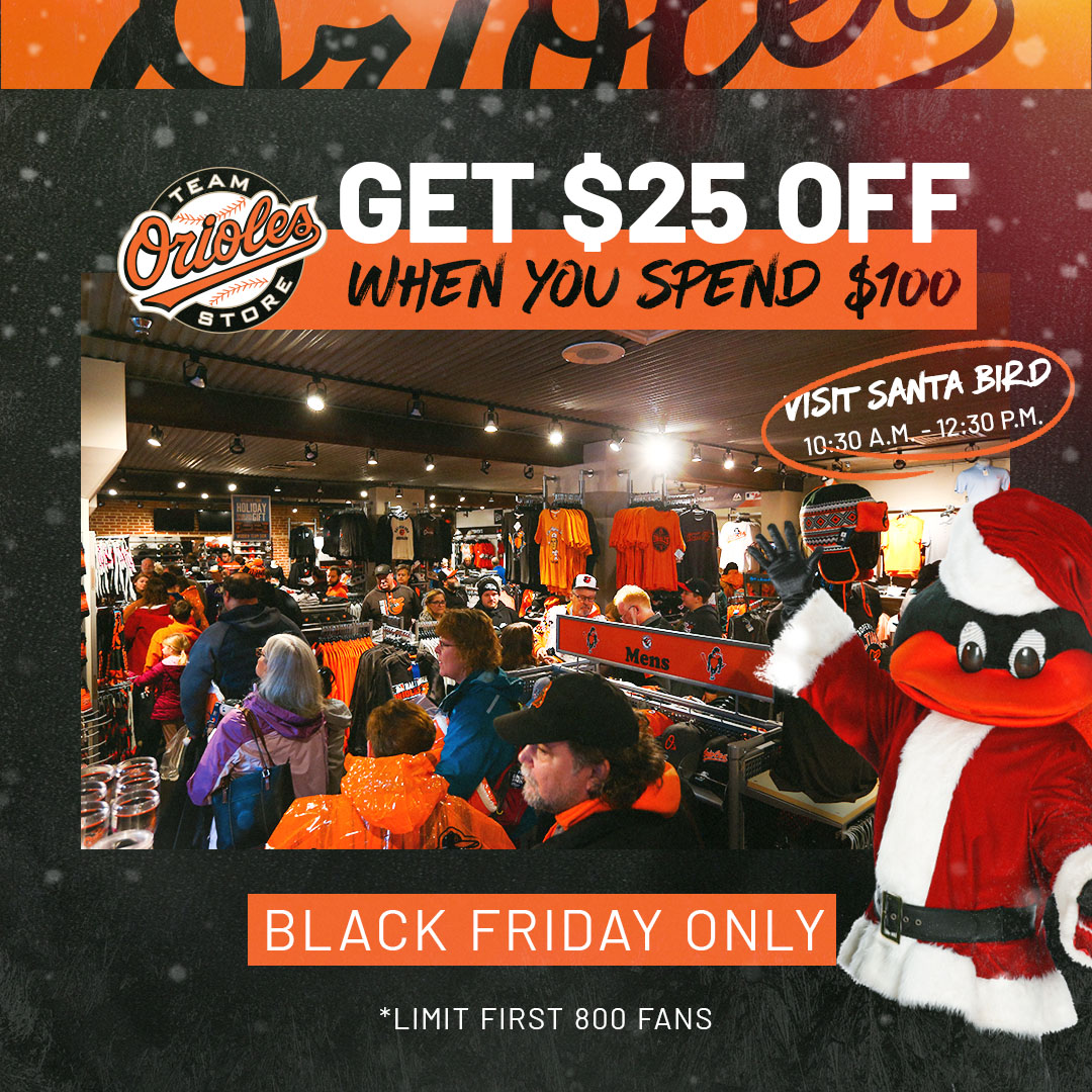 Baltimore Orioles on X: Swing by the Team Store at The Yard for