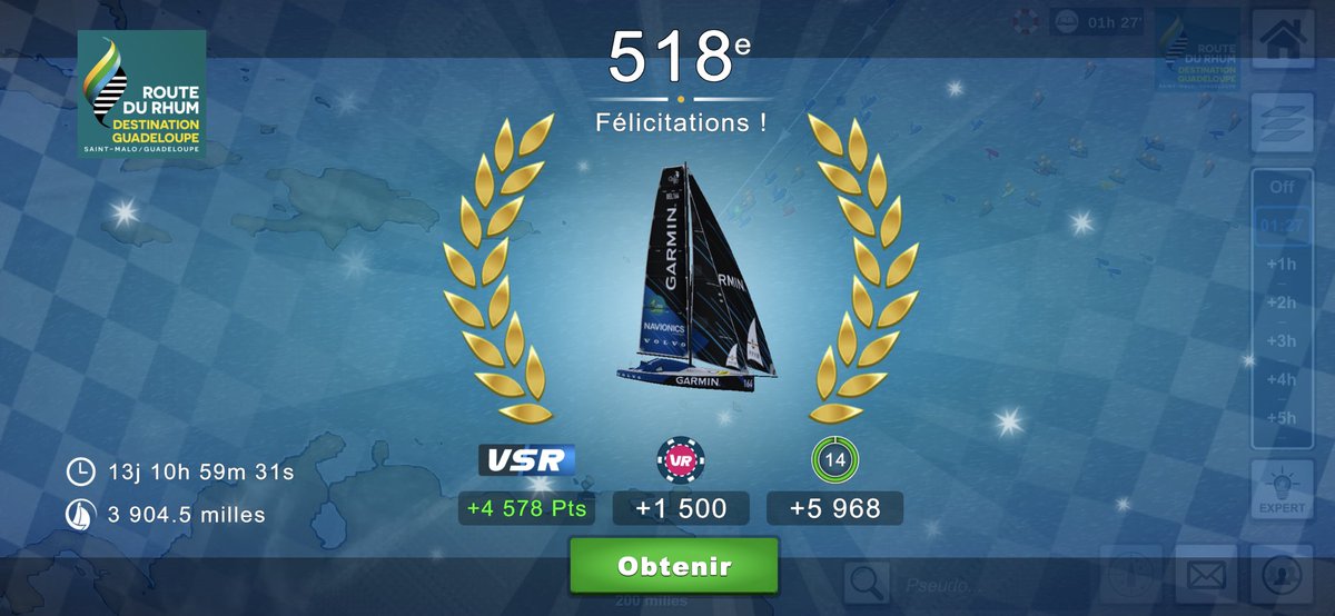 #Routedurhum2022 résultat mitigé… Ce sera mieux en 2026! Ou pas! <a href="/VirtualRegatta/">Virtual Regatta</a> <a href="/TeamBFC_VRO/">Team Bourgogne-Franche-Comté</a> Et merci aux sponsors pour les FP <a href="/SVRLazartigue/">Trimaran SVR-LAZARTIGUE</a> <a href="/PDoudous/">Association Les P'tits Doudous</a> <a href="/Fortinet/">Fortinet</a> <a href="/RMCsport/">RMC Sport</a> <a href="/GarminFrance/">Garmin France</a>