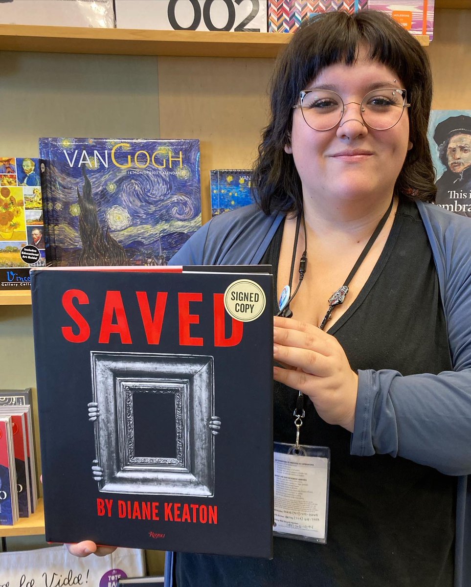 We have signed copies of the legendary Diane Keaton’s gorgeous book Saved! Limited quantity, so get them while you can! #photographybook #dianekeaton #barnesandnoble #bn232
