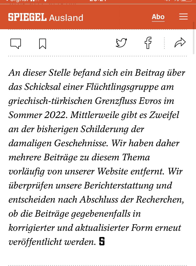 AlexWallasch's tweet photo. Sie fangen an Ihre verdammten FakeNews zu reinigen. Was die damit politisch durchgesetzt haben bleibt allerdings unumkehrbar. Und @derspiegel sieht keinen Anlass für eine Entschuldigung. https://t.co/DLohrghf17