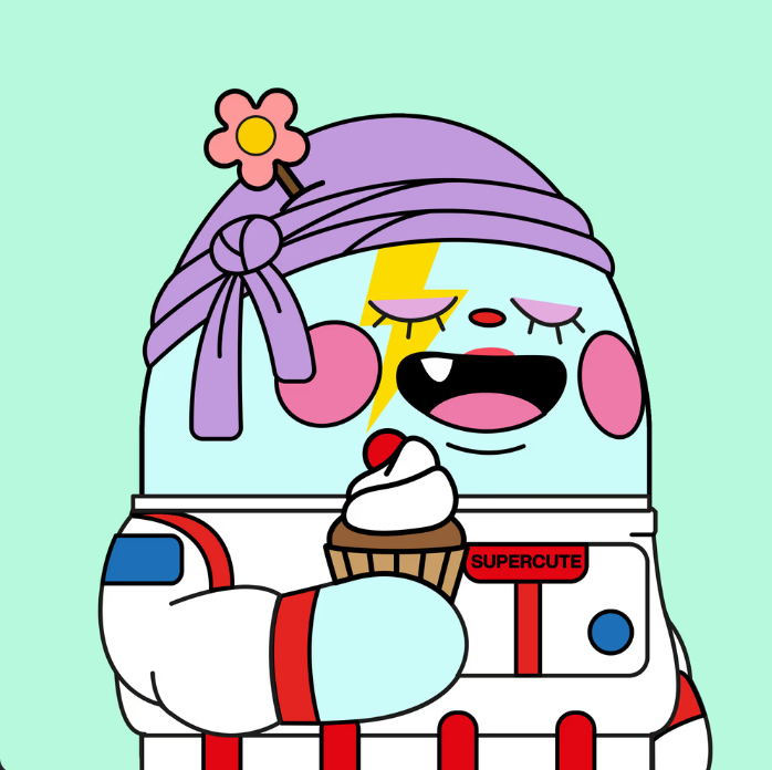 CyberCollectin's tweet photo. Isn't she super cute 😍😍😍 @SupercuteNFT 
#SupercuteNFT #NFTs #NFTartists https://t.co/9Cml5VSBoy