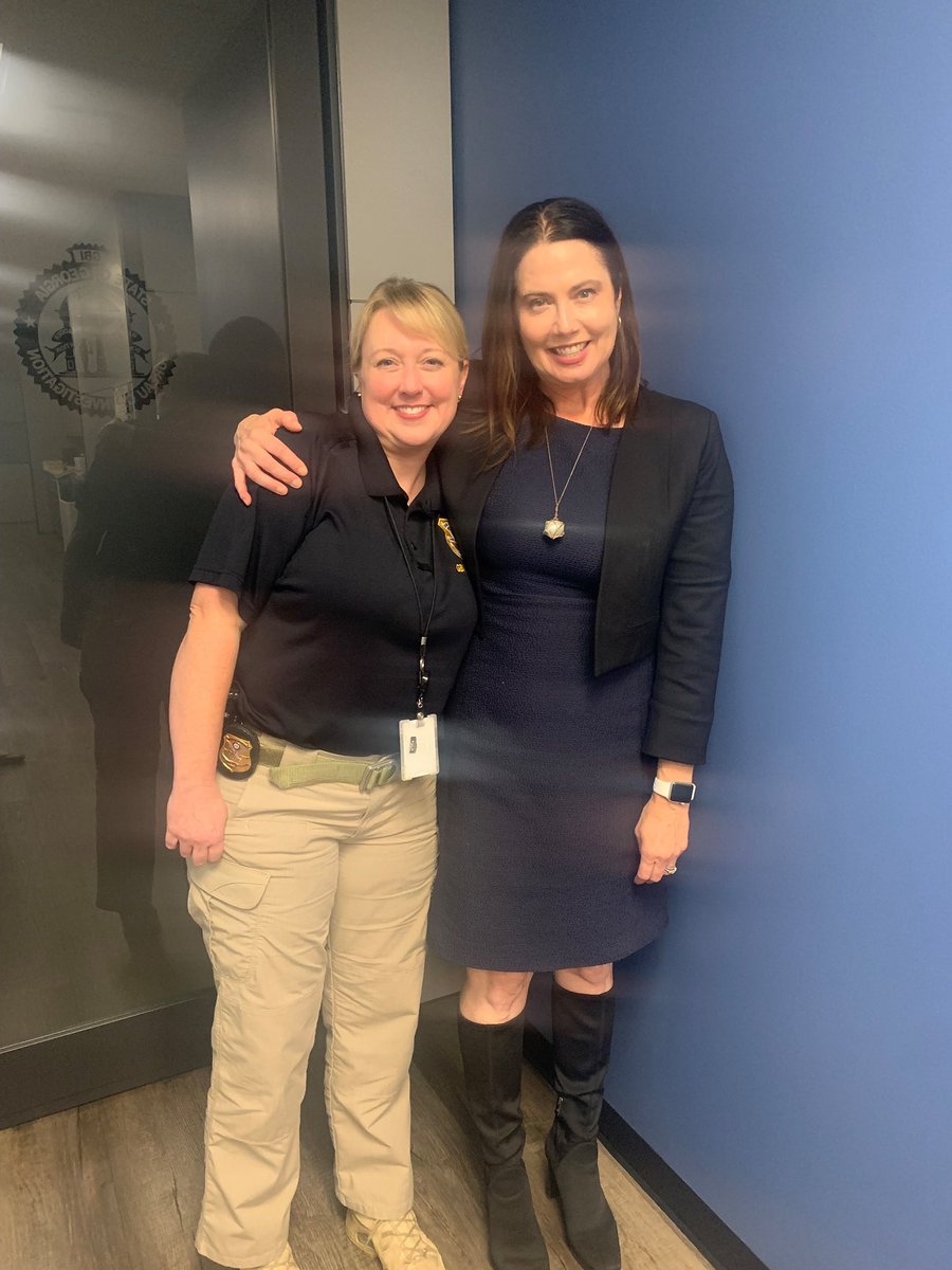 GAProsecutors's tweet photo. When you’re traveling for work and happen to be near the GBI headquarters in Thomson, you make a special stop to see friends. We are thankful for our #PACpartners!
 
(📸 Assistant Special Agent in Charge Sara Lue and Director of Capital Litigation Sheila Ross)
@GBI_GA 
#PAClegal https://t.co/dlVSCdSl3f