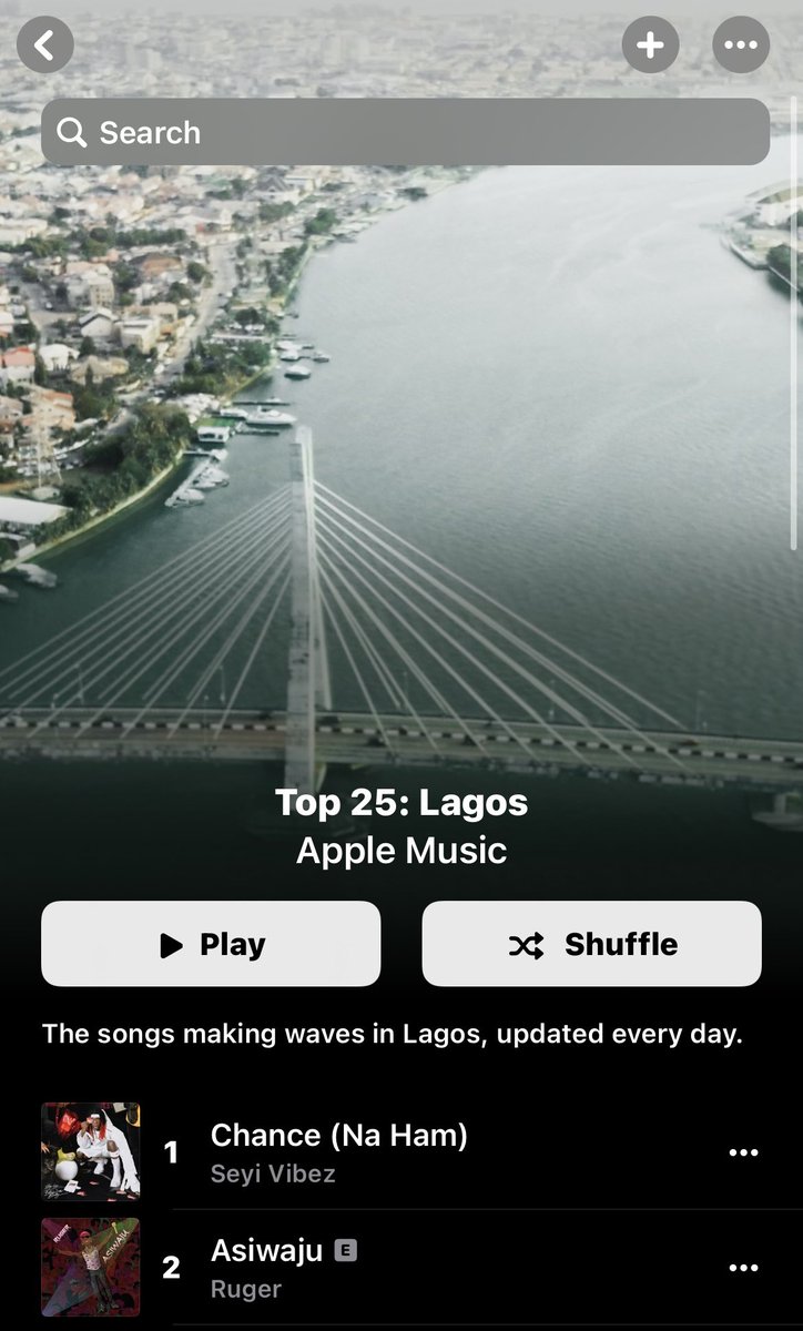 seyi_vibez's tweet photo. No stream farms, but we still dey get CHANCE https://t.co/nFSpH5S4Qx