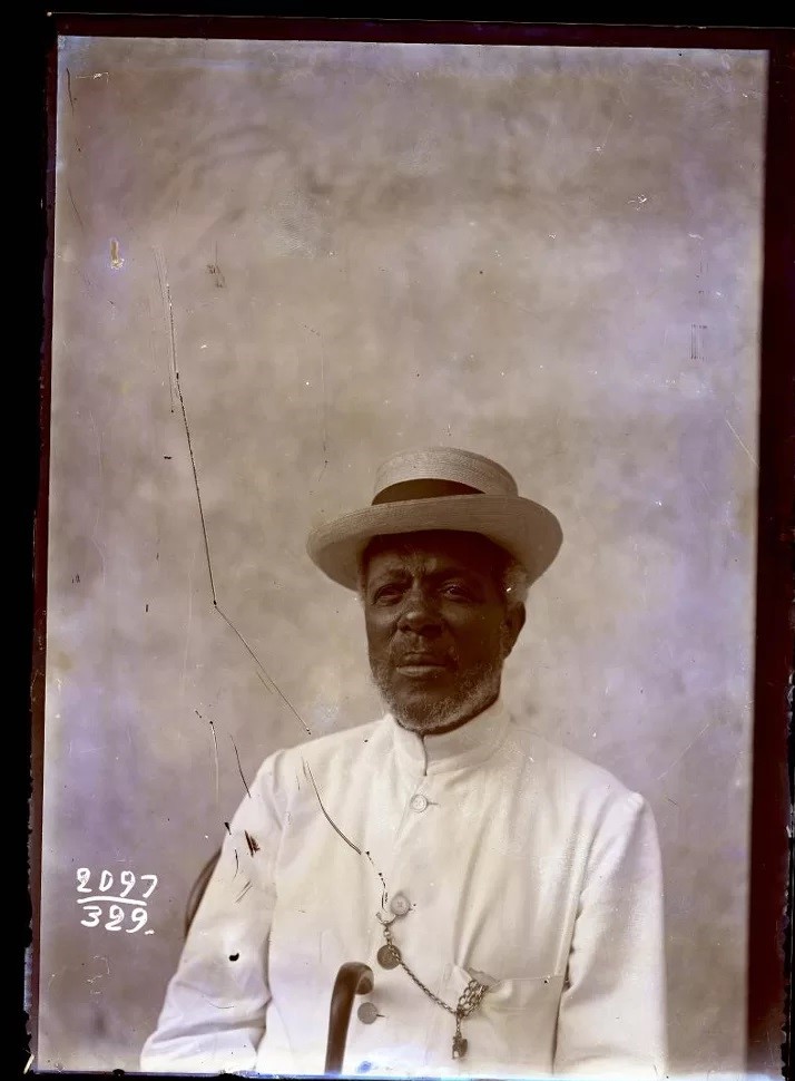 biniamhirut's tweet photo. Grazmach Yoseph Negussie The translator of Wuchale Treaty in Amharic. 1889 https://t.co/qp6I6WGcPw