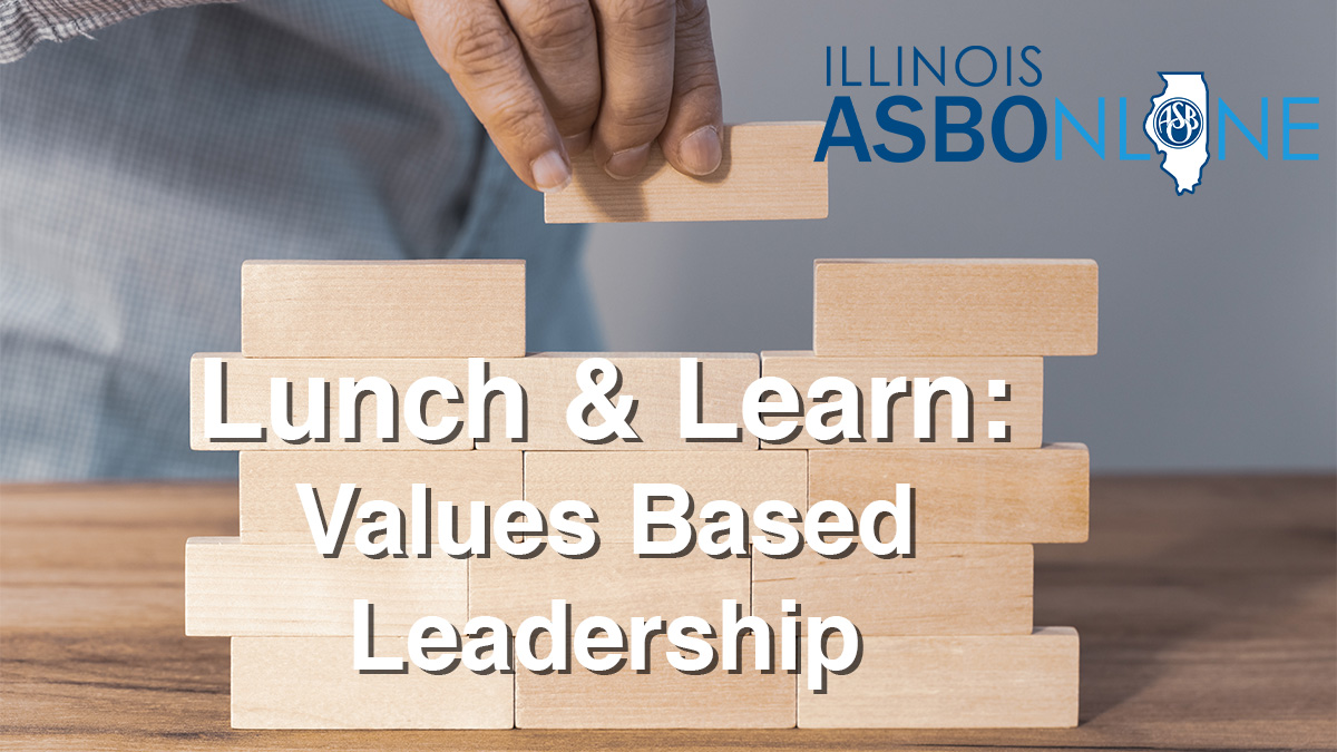 Acquire more knowledge with Illinois ASBO Lunch &amp; Learn Webinars! Gain insight on how your personal values can affect your own leadership effectiveness on Wednesday, November 30. Don't miss out - one week remains to register!

Register today at: ow.ly/uI1S50LHgFL
#IASBO