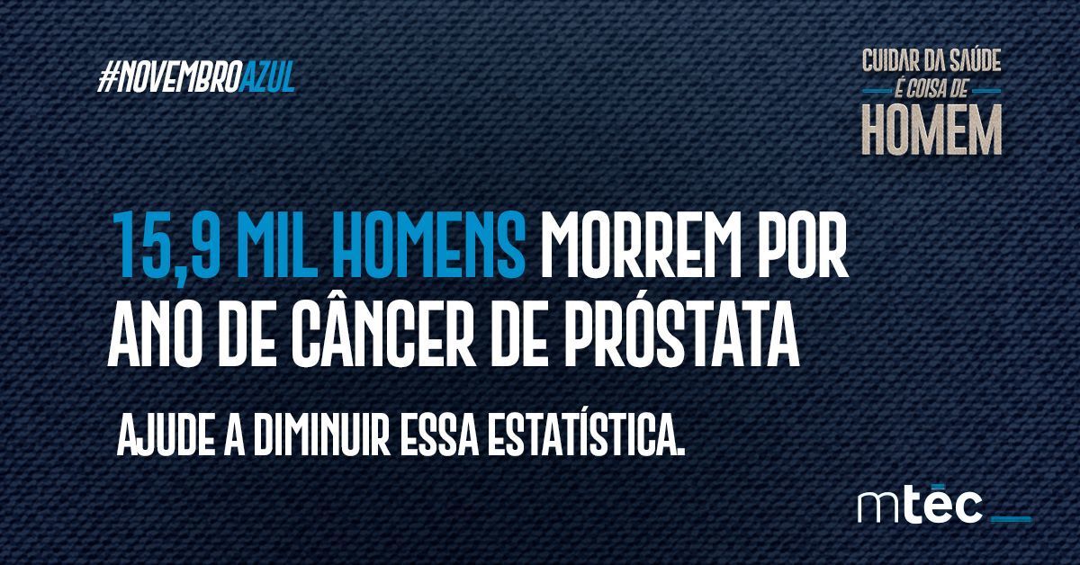 mteccomvc's tweet photo. Hoje, as chances de cura do câncer de próstata são cerca de 90% se for diagnosticada precocemente. Alertar sobre o diagnóstico e os riscos deste tumor, que é um dos mais incidentes na população masculina é fundamental, pois a doença é silenciosa e sem sintomas. #cancerdeprostata https://t.co/UB34eLXMON