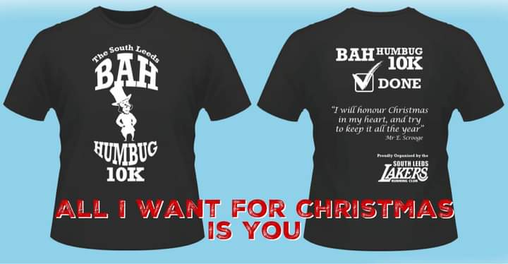 We are delighted to announce an extension to the deadline for this year's race now 30/11. Here is an exclusive peek at this year's finishers t-shirt 👕