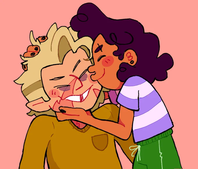A kissaroo from me to you  #theowlhouse 