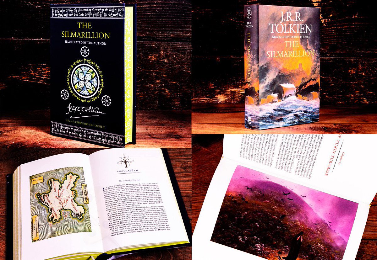 📚SORTEO INTERNACIONAL📚

Junto con @bingeando, sorteamos la EDICIÓN ESPECIAL ILUSTRADA POR EL AUTOR (2022) de The Silmarillion (Inglés) o la versión de El Silmarillion (en Español) ¡a elegir!

Requisitos:
- RT este tuit 🔁
- Seguir a @bingeando &amp; <a href="/ToIkienverse/">Tolkienverse ᚠ</a>

Finaliza 30/12/22