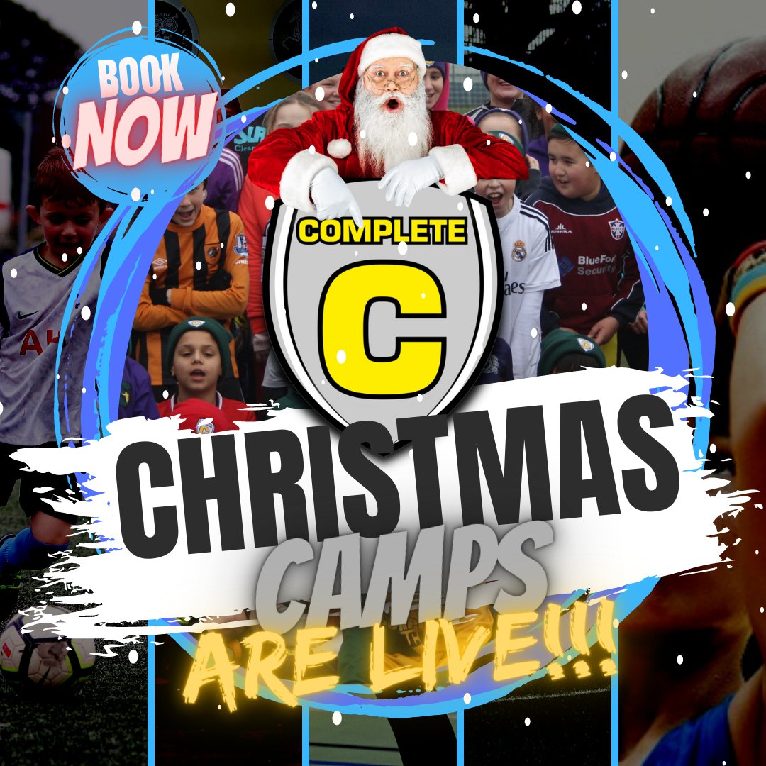 🎄Christmas Holiday Games are LIVE!!!!

The Holidays are fast approaching and we have a number of different camps running over the festive period. Football, Netball, Basketball, Dance at Tomlinscote Sport Centre and Multi-activity camps at St Augustines School.