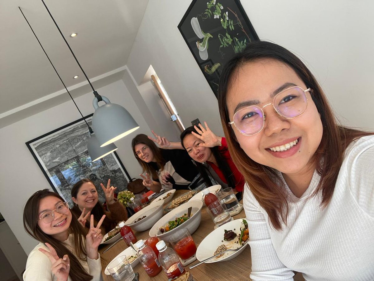 K_Brickell's tweet photo. What a brilliant day! 

Working with the @refashionstudy Cambodian researchers to map findings onto Decent Work pillars.

+ writing skills and how to forge an argument via detailed planning - with my favourite - a generously sized roll of paper and lots of discussion! ✍️ 

#AcWri https://t.co/cvFSvAIaaR