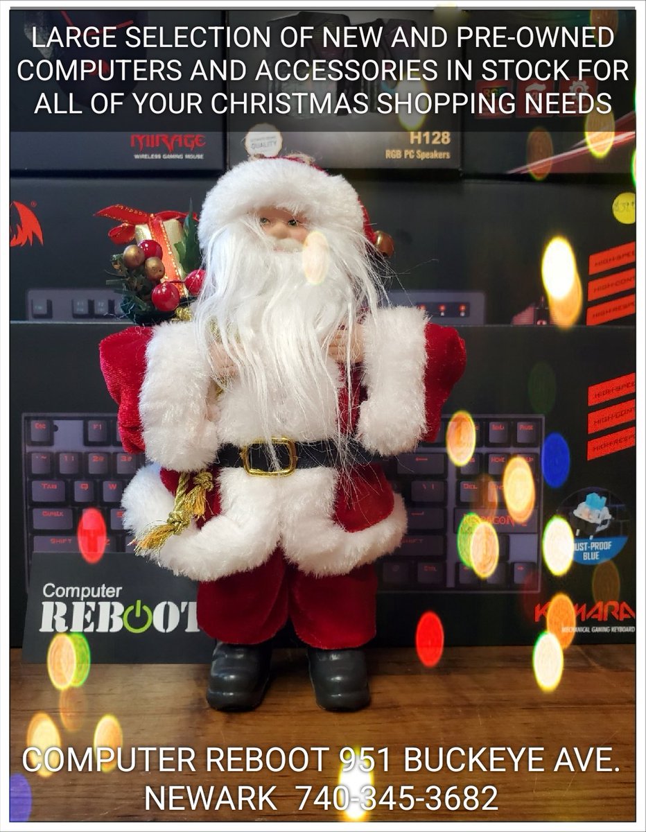 rebootcomputer5's tweet photo. #ComputerReboot #lickingcounty #computers #deals #heathohio #sloths #ColumbusOhio #FYP #BlackFriday #OhioState #buckeyes #Christmas #deals #shoplocal #shopsmallbusiness https://t.co/haoKxLZ8pc