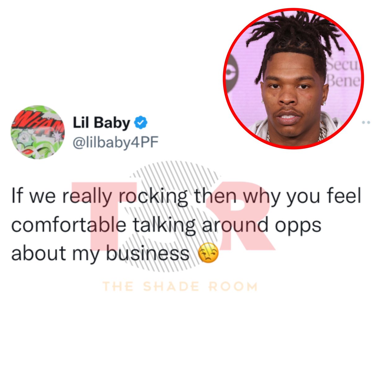 TheShadeRoom's tweet photo. Roomies, ya’ll agree with Lil Baby?! 📸:(@gettyimages) https://t.co/YP8fdn7Adw