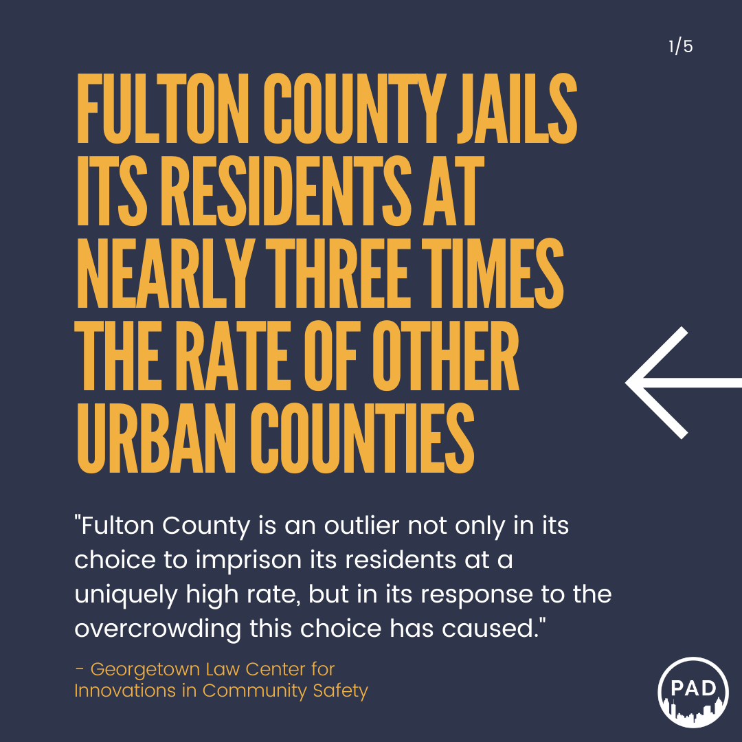 Why is Fulton County (where 90% of Atlanta is located), which jails its residents at nearly three times the rate of other urban counties, threatening to defund its alternative response &amp; pre-arrest diversion program?🧵