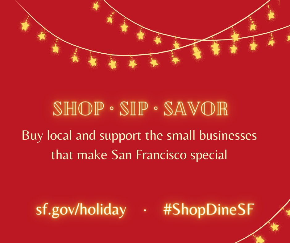 San Francisco Office of Small Business tweet media