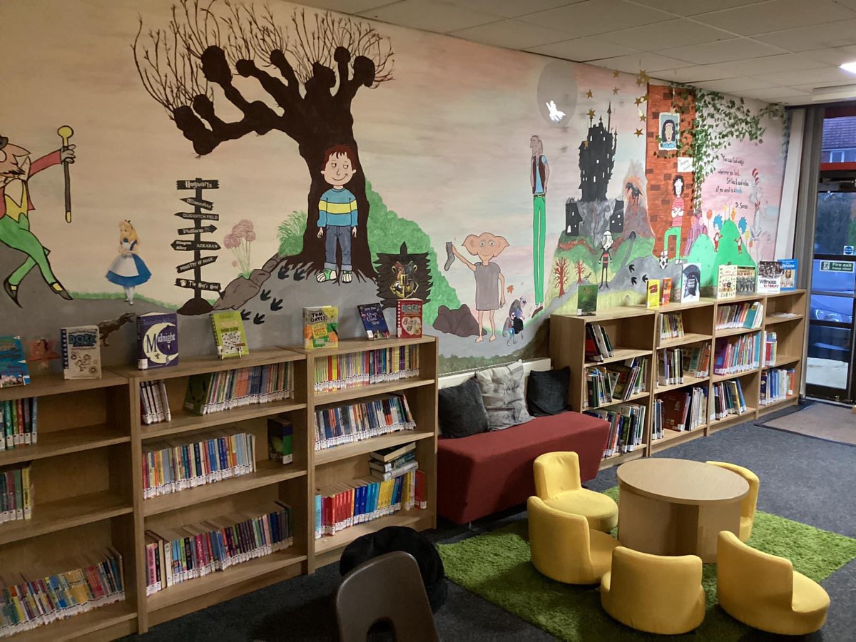 We are very excited to share some pictures of our newly refurbished school library. It looks amazing thanks to lots of hard work from the staff - especially Mrs Beeston, Mrs Hartwell and Mr Quin. We know our children will love reading books in here for a long time to come.