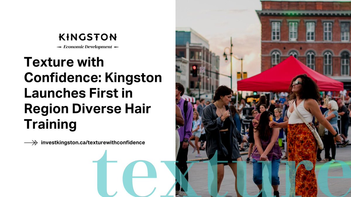 Kingston Economic Development and <a href="/whatsinsideslc/">St. Lawrence College</a> have launched the first upskilling hair stylist training of its kind in the region. Focusing on diversity and inclusion in the hair styling industry, free training will  available for local stylists: investkingston.ca/texturewithcon…
#YGK